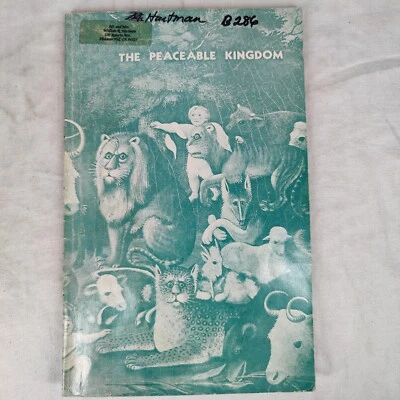 Rare Vtg 1963 "The Peaceable Kingdom" Sacred Choruses By Randall Thompson - Image 1 of 4
