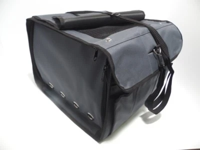 Hunde Transporttasche - Autositz  2 in 1 "TRAVEL"  für die Reise braun o. grau - Bild 1 von 2