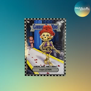 2010 Topps Garbage Pail Kids Flashback | THIN LYNN | Silver Parallel 76b - Picture 1 of 2