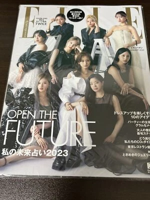 Twice Cover ELLE Japon January 2023 Japanese Magazine - Imagem 1 de 4