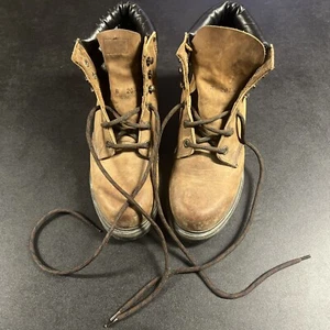 Red Wing Women SuperSole Work Boots #1607 Brown Leather Size 8 B MADE IN USA - Picture 1 of 6