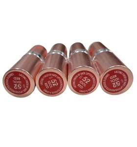 New Lot Of 4 Rimmel London Lasting Finish By Kate Lipstick, 52 Idol Red - Picture 1 of 2