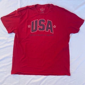4th July General Standard USA Graphic T-Shirt Patriotic Made in USA Cotton 2XL - Picture 1 of 4