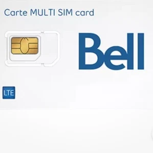 LOT 100 Bell Multi triple tri 3 en 1 Sim gros vrac USA CAN 4168160338 - Photo 1 sur 1