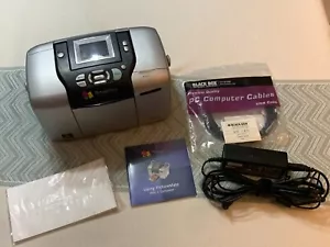 Impresora digital de inyección de tinta fotográfica Epson PictureMate Deluxe B351A laboratorio personal - sin tinta - Imagen 1 de 2