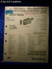 Sony Service Manual Ccd Tr411e Tr412e Tr511e Tr640e Tr840e Tr311 (#6571)