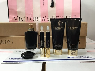 VICTORIA'S SECRET NIGHT EDP, ROLLERBALL, DUFTLOTION UND WASCHSET SIEHE BESCHREIBUNG - Bild 1 von 4