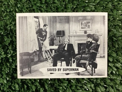 1966 Topps Superman #25 Saved By Superman Free Shipping! - Image 1 of 2