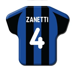 Magnet ähnlich T-Shirt Fußball Saison 2001/2002 Inter 4 Javier Zanetti - Bild 1 von 9