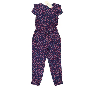 Vineyard Vines Girls Jumpsuit Romper Size 5 Cherries Holly Berries Summer NEW - Picture 1 of 3