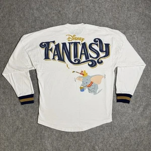 Disney Fantasy Spirit Jersey Adult Small White DCL Disney Cruise Line Dumbo Ship - Picture 1 of 10