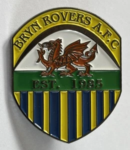 BRYN ROVERS AFC FOOTBALL CLUB (WALES) LAPEL PIN BADGE - Picture 1 of 2