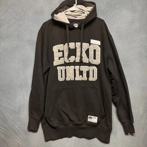 Ecko vintage años 90 UNLTD. Sudadera con Capucha Streetwear XLT Pullover Bloque Letras Patinador - Imagen 1 de 9