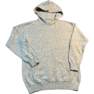 The Normal Brand Hoodie Mens XXL Gray Seawool NEP Pullover Hooded Sweater - Picture 1 of 6