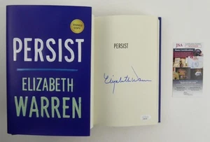 Elizabeth Warren Persist Signed Autographed 2021 HC Book 1st Edition JSA COAform - Picture 1 of 9