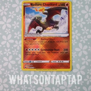 Pokemon Karte Radiant Charizard 020/159 Holo Rare Schwert Schild Krone Zenith LP - Bild 1 von 2