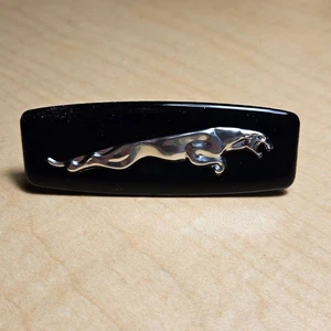 1987 Jaguar SJ6 Emblem Removed from Husband's Car, Measures 3" x 1" x 1/8", EUC - Picture 1 of 3