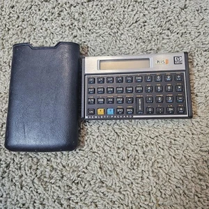 Hewlett-Packard HP-11C RPN Programmable Scientific Calculator +Case TESTED Works - Picture 1 of 4