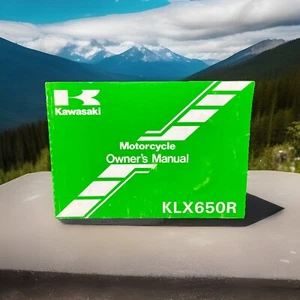 Kawasaki KLX650R 1995 Genuine Owners Service Repair Manual - Picture 1 of 9