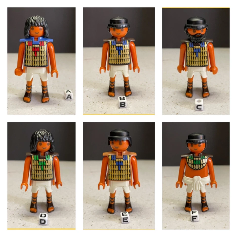 Playmobil Egyptians Pharaoh Men Soldiers Roman Gladiator 4245 7383 - Image 1 of 1