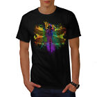 Wellcoda Kolorowy Insect Animal Męski T-shirt, Rasta Projekt graficzny Koszulka z nadrukiem