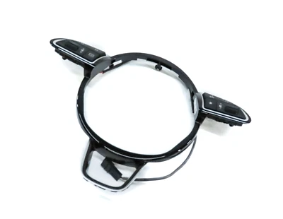 2015 AUDI Q3 (8U) STEERING WHEEL TRIM w/ MULTIFUNCTIONAL RADIO SWITCH BUTTONS - Image 1 of 4