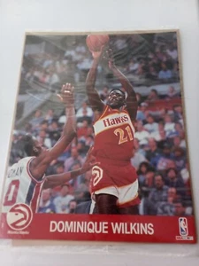 NBA Hoops Action Photos, Dominique Wilkens, um 1990-1991 - Bild 1 von 2