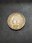 1861 Indian Head Cent Au Details Very Nice Coin Pictured Represents Item