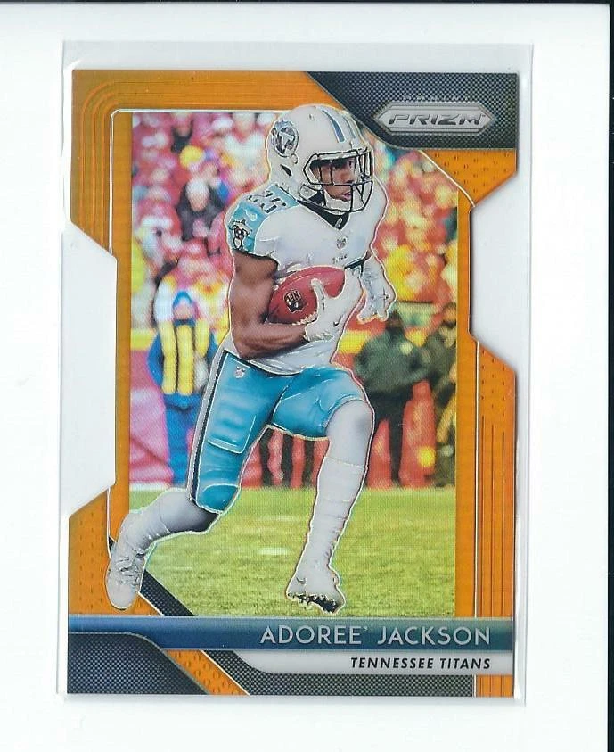 2018 Panini Prizm Football Orange Prizms Singles xxx/249 - You Choose - Image 1 of 1