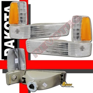 91-96 Dodge Dakota luces de esquina señal de estacionamiento 92 93 94 95 1 par - Imagen 1 de 1