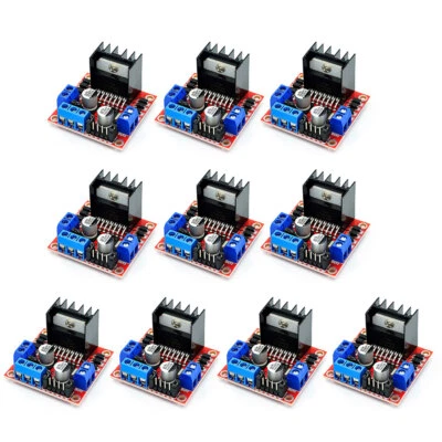 For Arduino DC Stepper Motor Driver Module L298N Dual H Bridge Control Board 10X