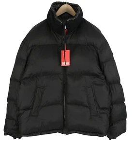 Diesel W-Jupiter Jacket Men Black XL Reversible Shiny Insulated Look - Picture 1 of 16
