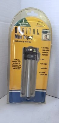 Mini trípode Digital Concepts con patas de extensión y cabezal inclinable TR-036CL nuevo nuevo nuevo en stock Foto 1 de 4