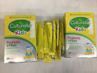3 Boxes Culturelle Kids Probiotic + Fiber Packets 71 Packets total (24 + 24+ 23)