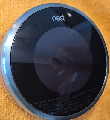 Nest 01A T100577 Plateado Wi-Fi 1ª Generación Termostato de Aprendizaje - Usado Foto 1 de 4