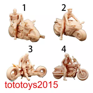 1/87 1/64 1/43 1/35 Motocicleta Hombre Escena Miniaturas Figura Muñeca Para Coches Modelo - Imagen 1 de 14