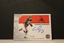 2021 Panini Encased Anthony Schwartz #SS-AS Scripted Signatures On Card /50