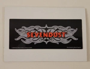 SEVENDUST Vintage 2000 Brand Imports VENDING MACHINE STICKER CARD + SLEEVE Metal - Bild 1 von 3