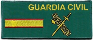 SPANIEN Policia GUARDIA CIVIL Police Patch Polizei Abzeichen Gendarmerie  España - Bild 1 von 8