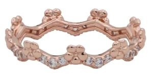 PANDORA Flower Crown Ring - 52 - Picture 1 of 1