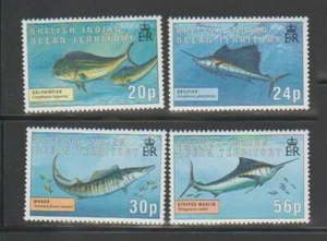 FISH15 - FISH CORAL MARINE LIFE BRITISH INDIAN OCEAN TERR 1996 FISH MNH - Foto 1 di 1