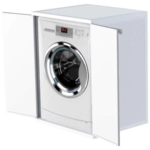 Coprilavatrice  con Ante 68,5x64,5x88h cm Interno Esterno per Lavatrici - Imagen 1 de 5