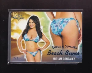 Scaldamuscoli 2025 Ragazze Estivo BLU Spiaggia Bums Butt 85 Miriam Gonzalez 2/3 - Foto 1 di 2