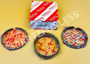 13011-46051 TOYOTA GENUINE Supra 2JZ-GTE JZA80 RING SET, PISTON NEW OEM - Picture 1 of 18