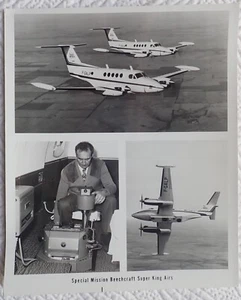 INSTITUT GEOGRAPHIQUE NATIONAL~I.G.N.~BEECHCRAFT SUPER KING AIR~F-GALP & F-GALN~ - Imagen 1 de 2