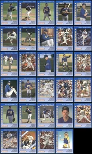 Lote de 29 tarjetas del Departamento de Policía de Milwaukee Brewers 1993 Yount Bernie - Imagen 1 de 2