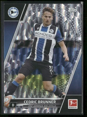 Lámina moteada 2021-22 Topps Bundesliga #40 Cedric Brunner Foto 1 de 2