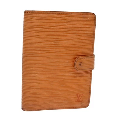 LOUIS VUITTON Epi Agenda PM Day Planner Cover Orange Mandarin R2005H Auth 75445 - Image 1 of 4