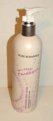 LOCIÓN CORPORAL NUTRITIVA PURE ROMANCE - DULCE FANTASÍA | 12 fl. oz./355 ml. *NUEVO* Foto 1 de 3
