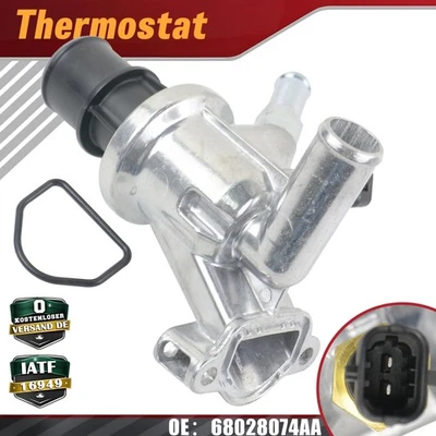 Termostato con carter Dodge Nitro 07-09 Jeep Cherokee 08-09 2.8CRD 68028074AA. - Immagine 1 di 4